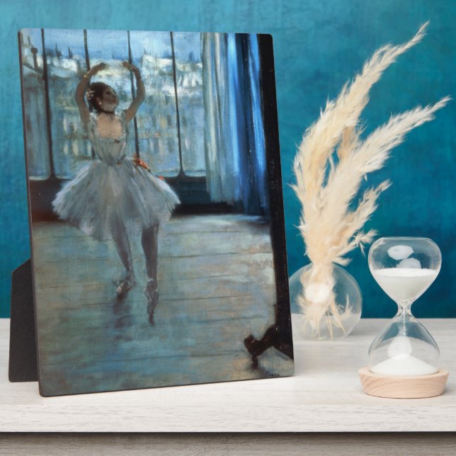 Edgar Degas | Dancer in Front of a Window Plaque (Side)