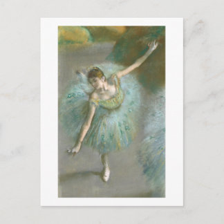Edgar Degas | Dancer in Green Postcard