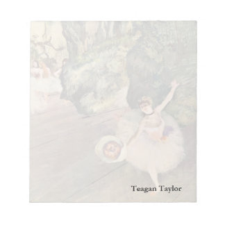 Edgar Degas | Dancer Takes a Bow Notepad
