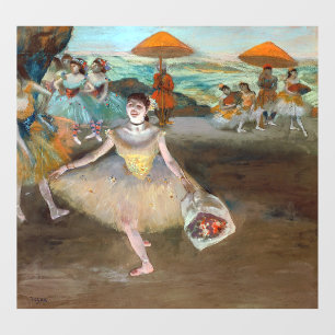 Edgar Degas - Dancer with Bouquet, Bowing on Stage