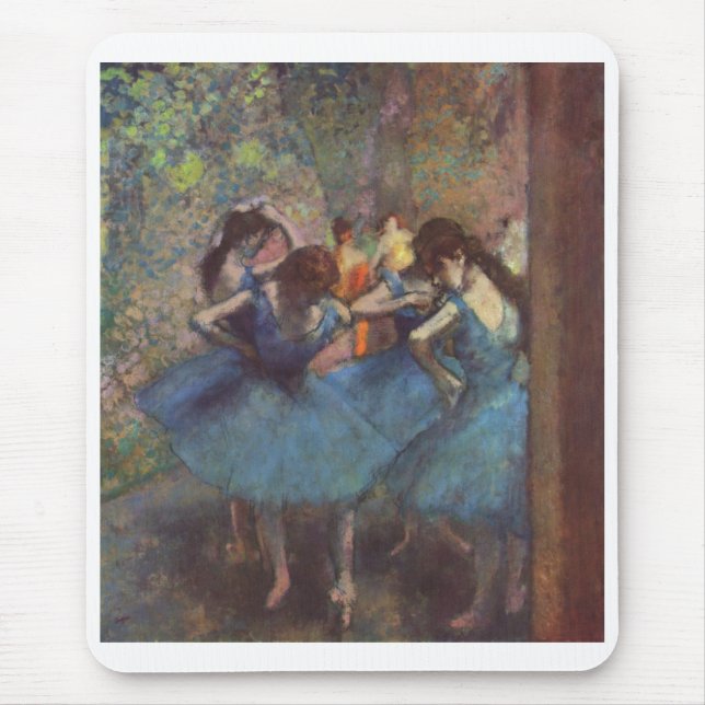 Edgar Degas - Dancers 1890 Ballet Girls oil canvas Mouse Pad (Front)