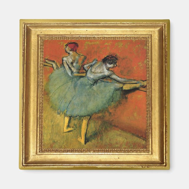 Edgar Degas Dancers Artwork Magnet (Front)