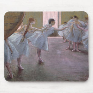 Edgar Degas Dancers at Rehearsal, 1875-1877 Mouse Pad