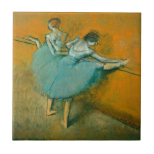 Edgar Degas Dancers at the Barre Print: Ballet Art Ceramic Tile