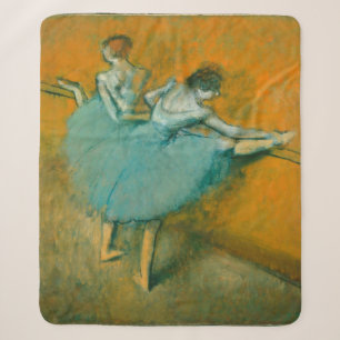 Edgar Degas Dancers at the Barre Print: Ballet Art Sherpa Blanket