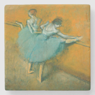 Edgar Degas Dancers at the Barre Print: Ballet Art Stone Coaster