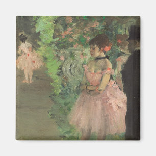 Edgar Degas   Dancers Backstage, 1876-1883 Magnet