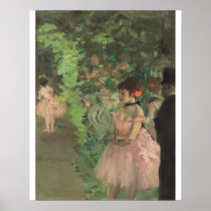 Edgar Degas   Dancers Backstage, 1876-1883 Poster