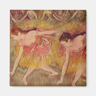 Edgar Degas Dancers Bending Down Magnet