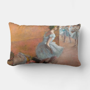 Edgar Degas - Dancers Climbing a Staircase Lumbar Cushion