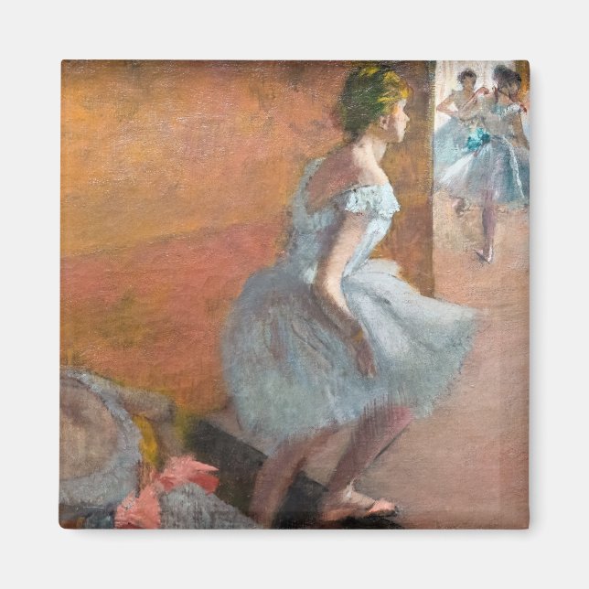 Edgar Degas - Dancers Climbing a Staircase Magnet (Front)