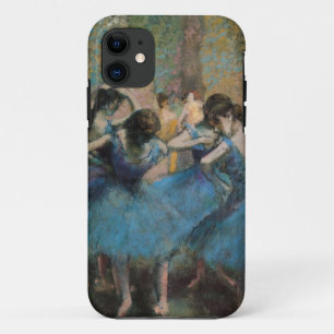 Edgar Degas Dancers in blue, 1890 iPhone 11 Case