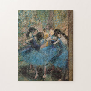 Edgar Degas   Dancers in blue, 1890 Jigsaw Puzzle