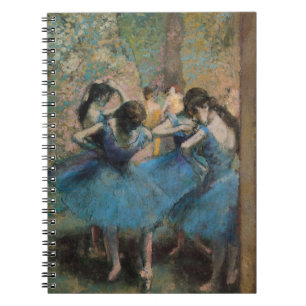 Edgar Degas Dancers in blue, 1890 Notebook