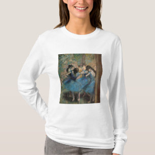 Edgar Degas Dancers in blue, 1890 T-Shirt