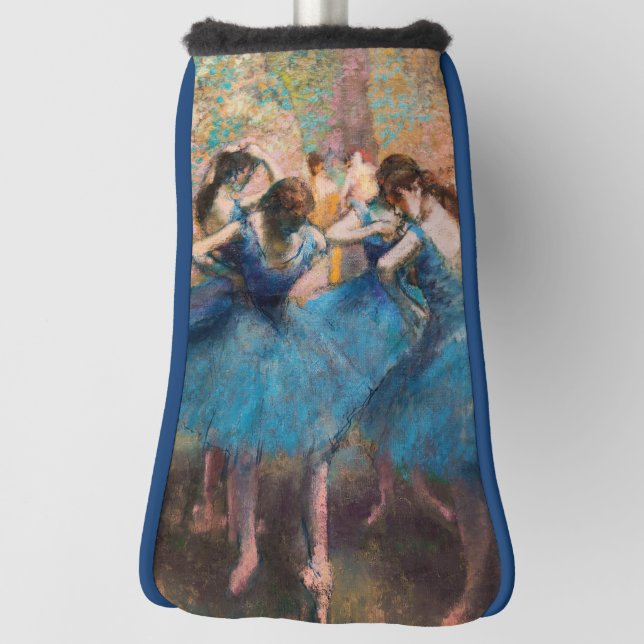 Edgar Degas - Dancers in blue Golf Head Cover (Rotate 90)