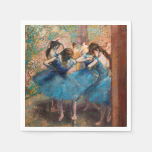 Edgar Degas - Dancers in blue Napkin