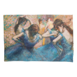 Edgar Degas - Dancers in blue Pillowcase