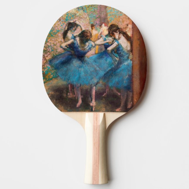 Edgar Degas - Dancers in blue Ping Pong Paddle (Front)