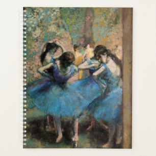 Edgar Degas - Dancers In Blue Planner