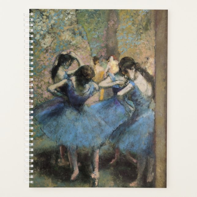 Edgar Degas - Dancers In Blue Planner (Front)