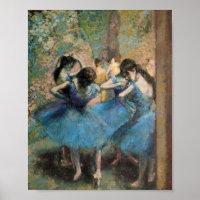 Edgar Degas - Dancers In Blue