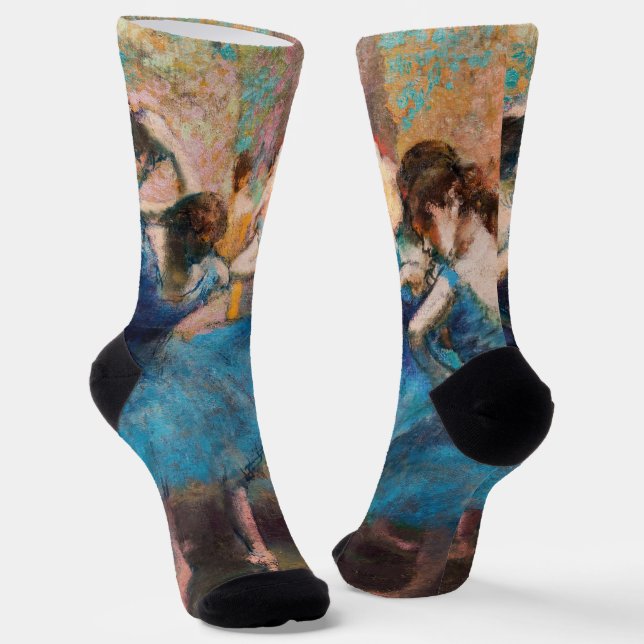 Edgar Degas - Dancers in blue Socks (Angled)