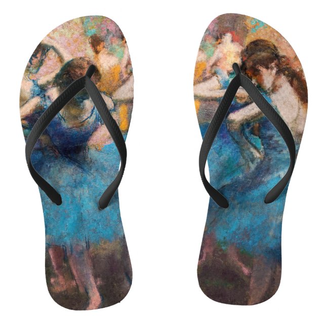 Edgar Degas - Dancers in blue Thongs (Footbed)