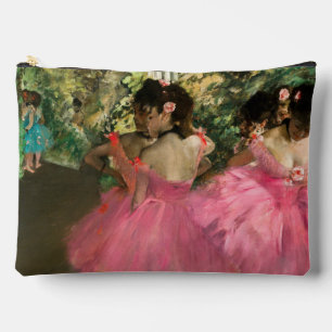 Edgar Degas - Dancers in pink Accessory Pouch