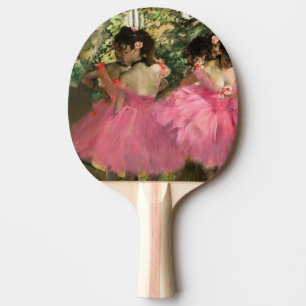 Edgar Degas - Dancers in pink Ping Pong Paddle