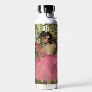 Edgar Degas - Dancers in pink Water Bottle