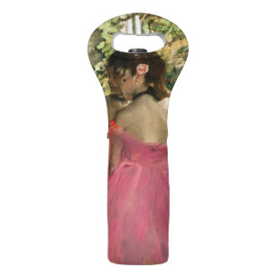 Edgar Degas - Dancers in pink Wine Bag
