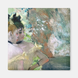 Edgar Degas Dancers in the Wings Magnet