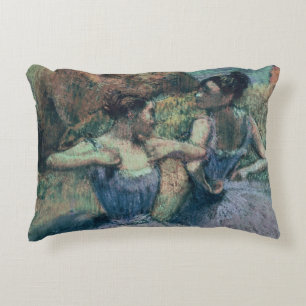 Edgar Degas   Dancers in Violet Decorative Cushion