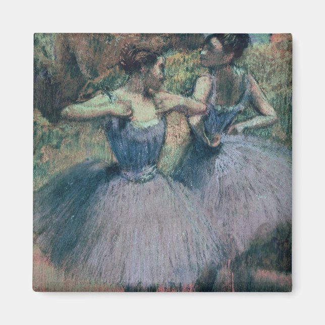 Edgar Degas | Dancers in Violet Magnet (Front)