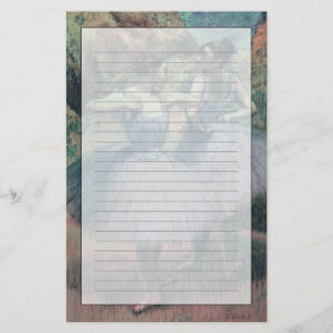 Edgar Degas Dancers in Violet Stationery