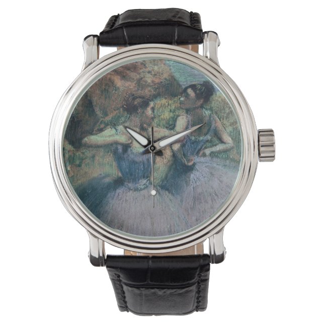 Edgar Degas | Dancers in Violet Watch (Front)