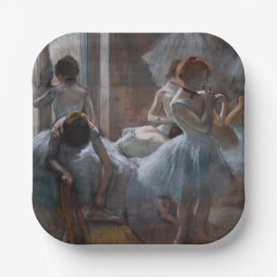 Edgar Degas - Dancers Paper Plate