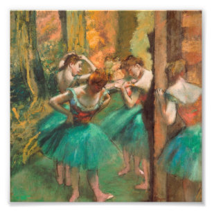 Edgar Degas - Dancers, Pink And Green Photo Print