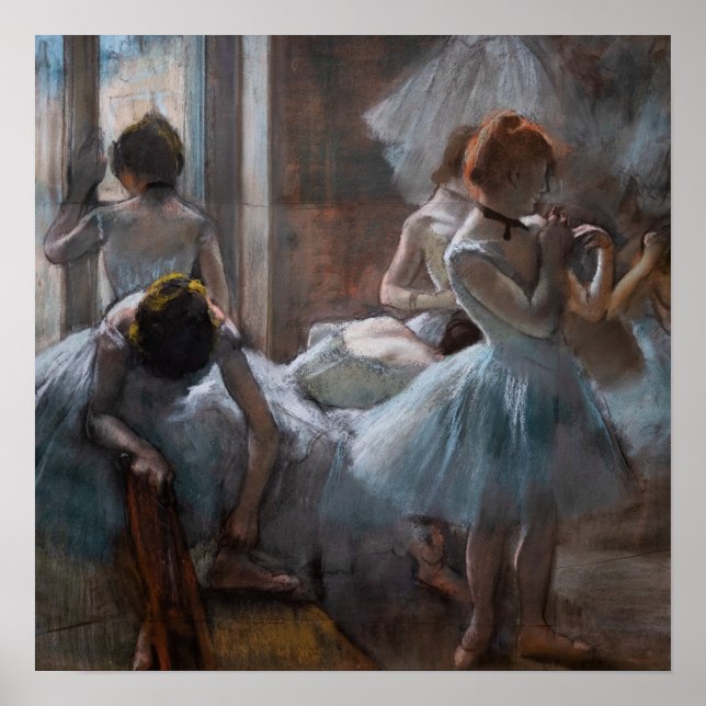 Edgar Degas - Dancers Poster (Front)