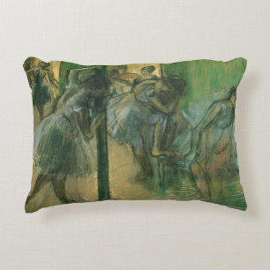 Edgar Degas Dancers rehearsing Decorative Cushion