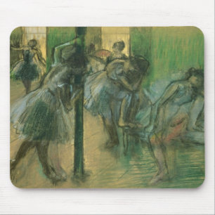 Edgar Degas Dancers rehearsing Mouse Pad