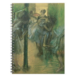 Edgar Degas Dancers rehearsing Notebook