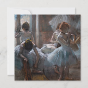 Edgar Degas - Dancers Thank You Card