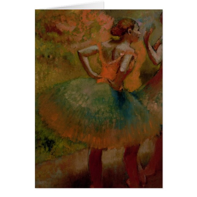 Edgar Degas | Dancers Wearing Green Skirts (Front)