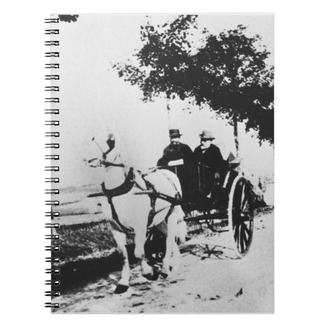 Edgar Degas | Edgar Degas and a friend Notebook (Front)