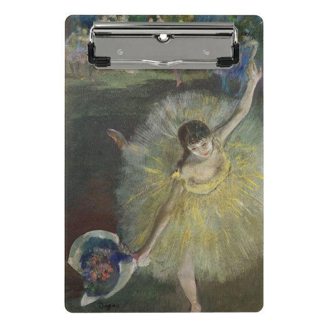 Edgar Degas | End of an Arabesque, 1877 Mini Clipboard (Front)