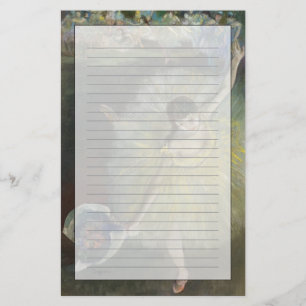 Edgar Degas End of an Arabesque, 1877 Stationery