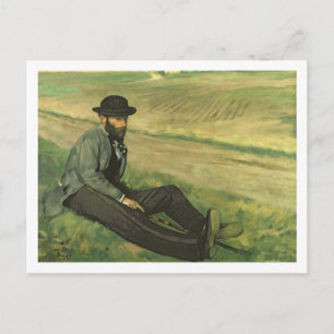Edgar Degas   Eugene Manet Postcard