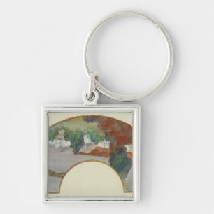 Edgar Degas   Fan, c.1879 Key Ring